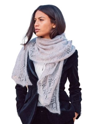 Lana Grossa Triangular Shawl - LGTUCHER4-10